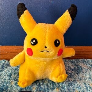 Nintendo Yellow and Black Pikachu Plush
